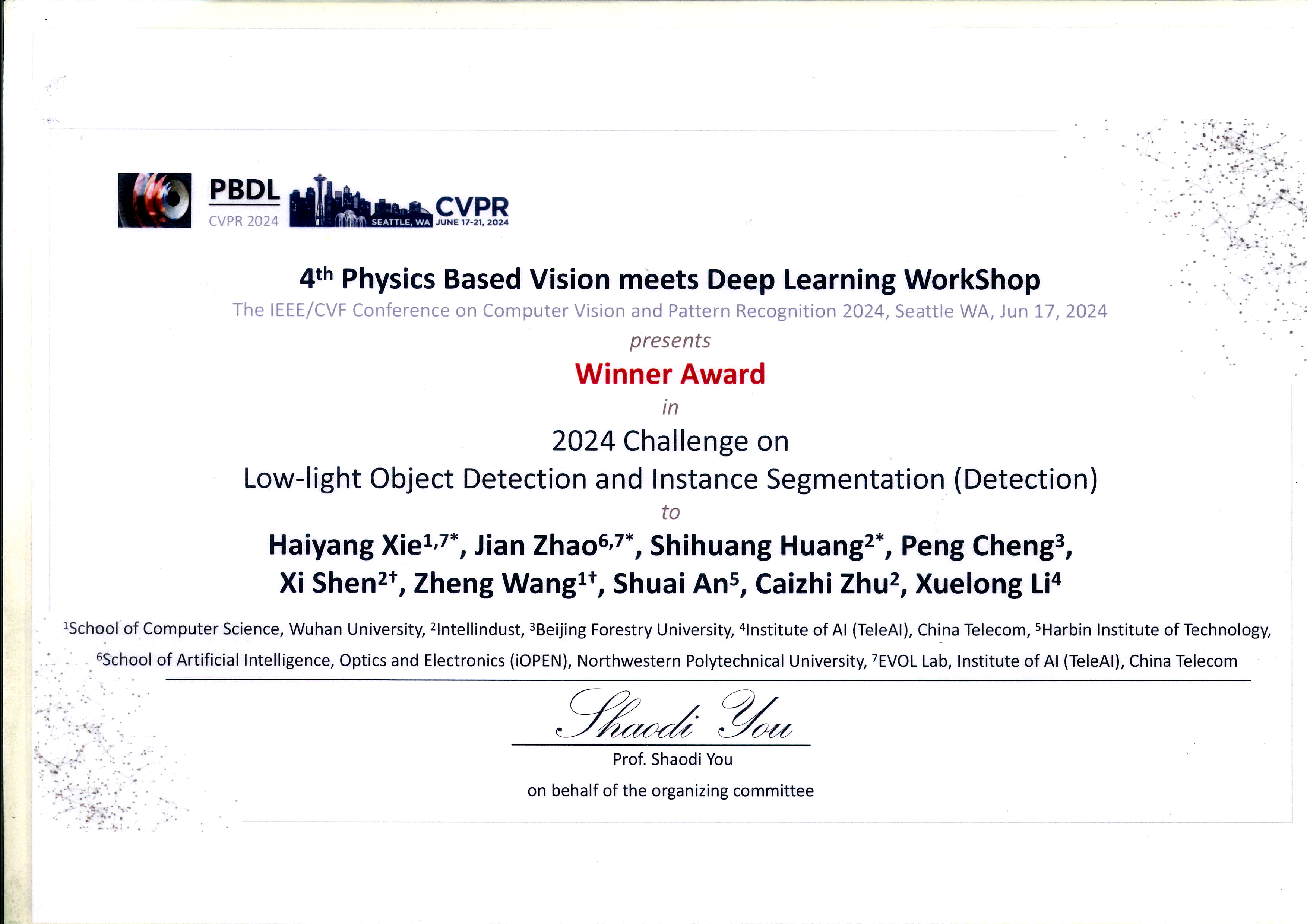 Low-light Detection CVPR 2024